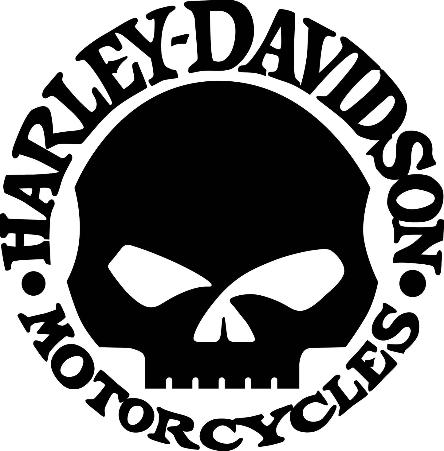Harley Davidson Decal