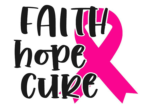 Cancer Ribbon Decal