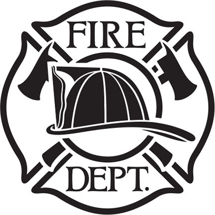 Fire Department Decal