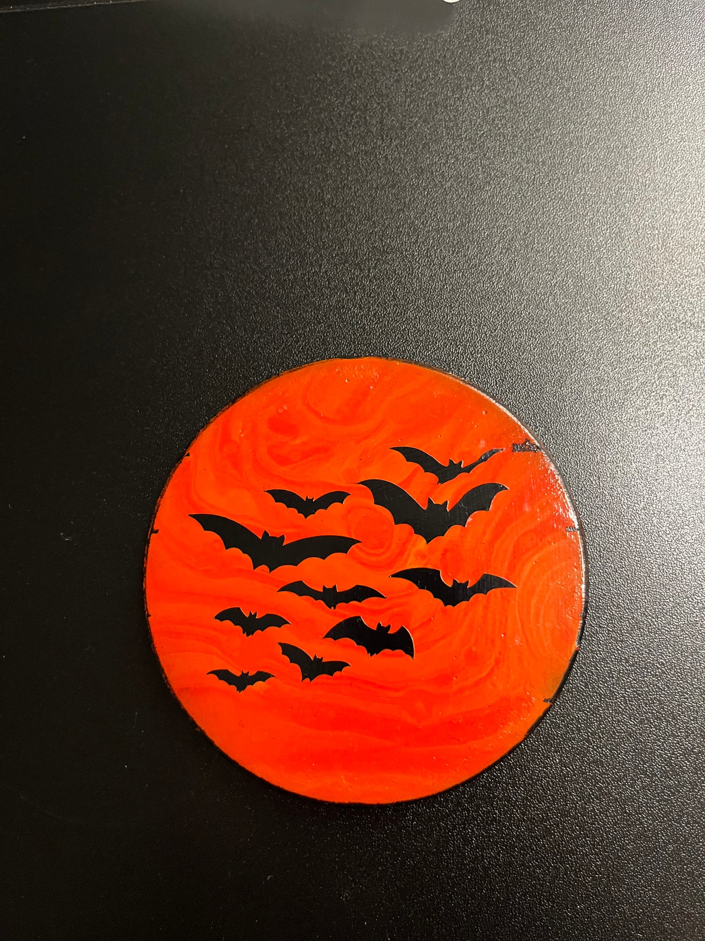 Halloween drink coaster