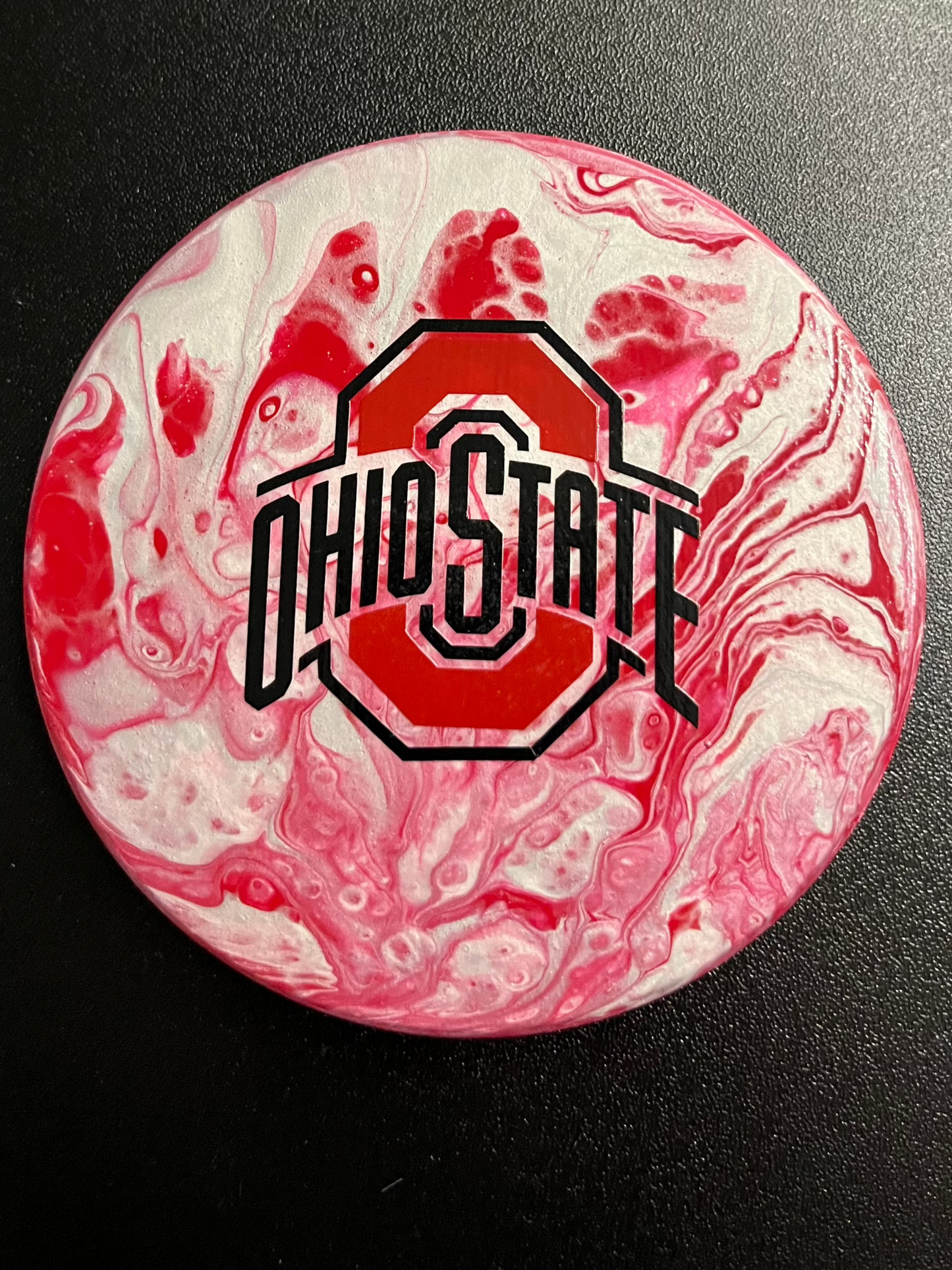 Ohio State Buckeyes drink coaster