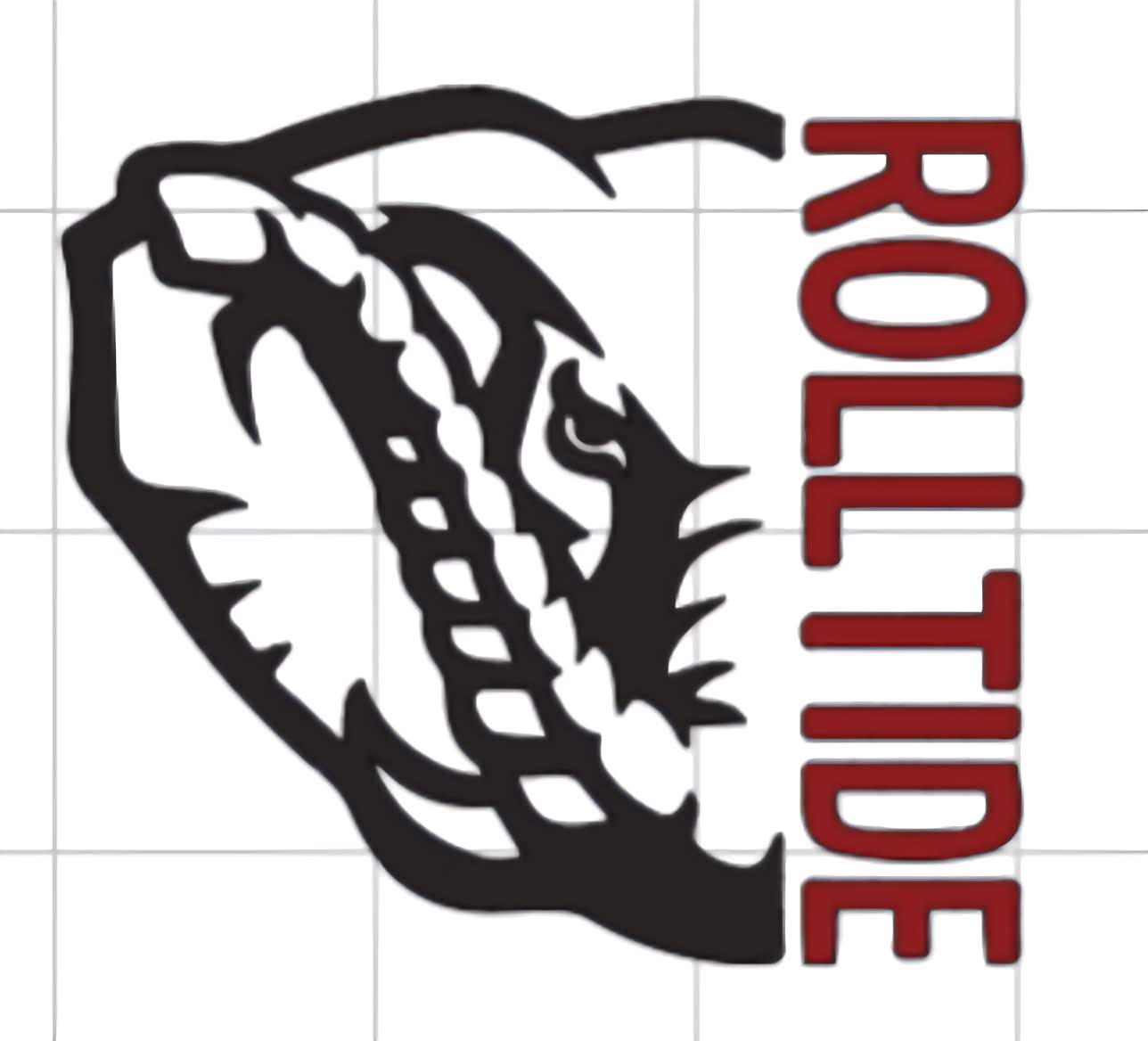 Alabama Roll Tide Decal